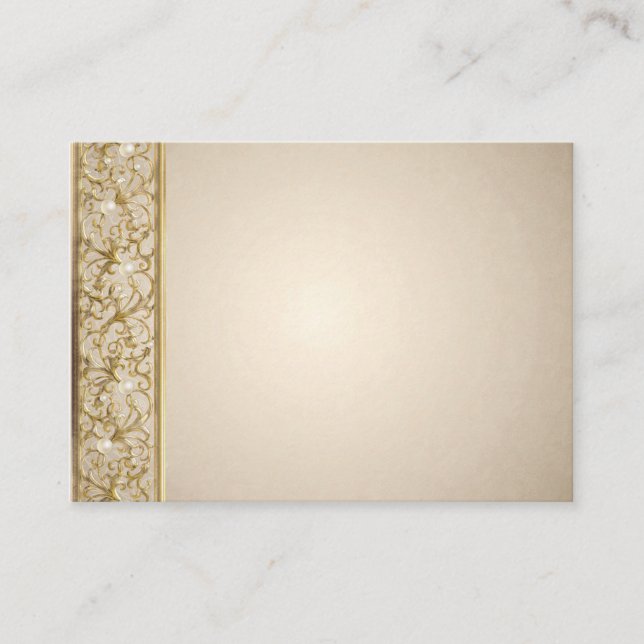 Carte d'insertion de Faire-part de mariage Designe (Devant)