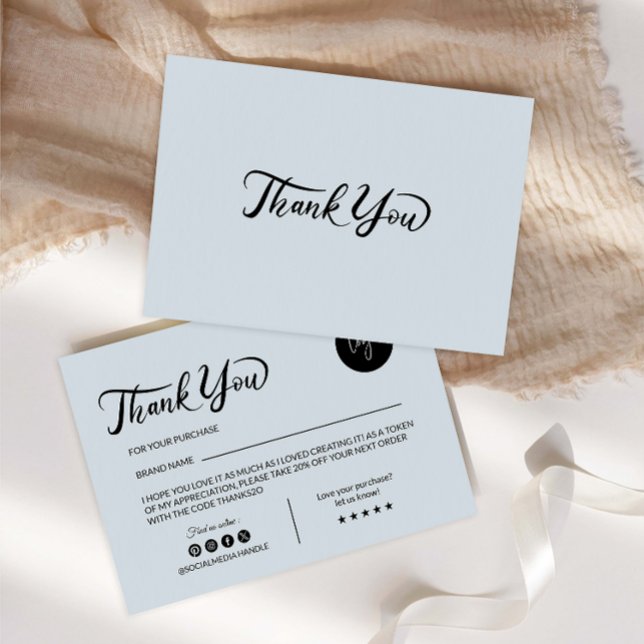 Carte d'insertion de package Small Business (Créateur téléchargé)