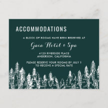 Carte d'insertion de plage de montagne