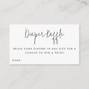 Carte d'insertion du Baby shower de billet de raba