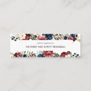 Carte d'insertion du registre de la marine de Bour