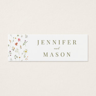 Carte d'insertion du Registre QR du Mariage du Fle