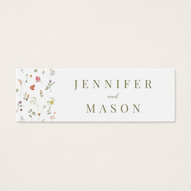 Carte d'insertion du Registre QR du Mariage du Fle (Devant)