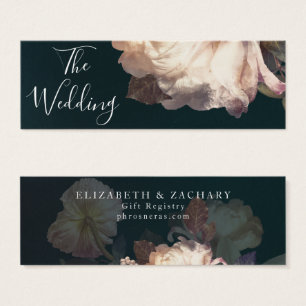 Carte d'insertion Emerald Antique Cadeau Vintage