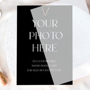 Carte d'insertion photo moderne pour Vellum Enregi