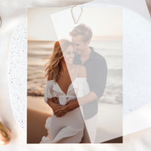 Carte d'insertion photo pour Invitation Fête des m