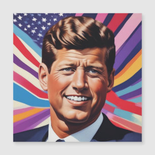 Carte d'inspiration motivationnelle JFK John F. Ke