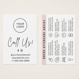 Carte d'instructions postérieures à l'injection de