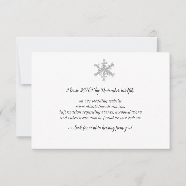 Carte d'intervention Snowflon (Devant)