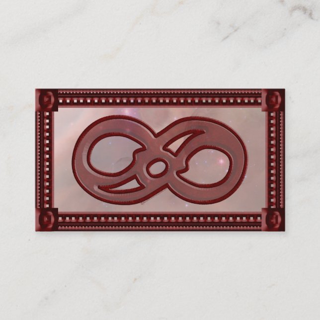 Carte d'introduction Étoiles d'infini (Devant)