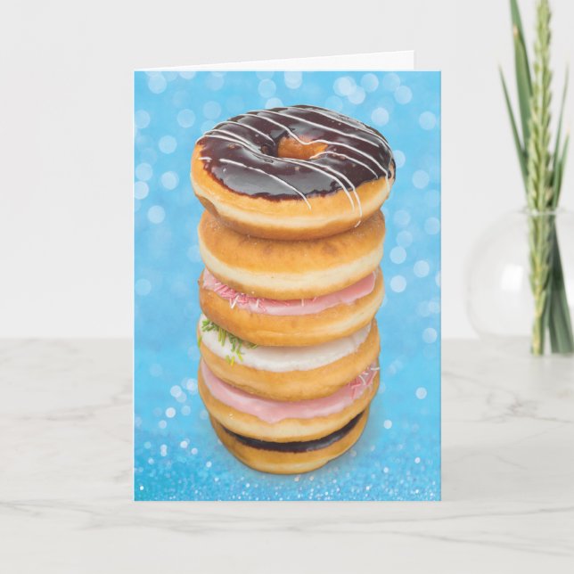Carte Dinuts-Il Est Temps De Manger Plus D'Aliments De T (Devant)