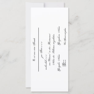 Carte d'invitation