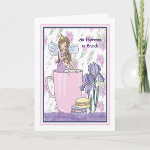 Carte d'invitation à Brunch pour Fils en Droit et