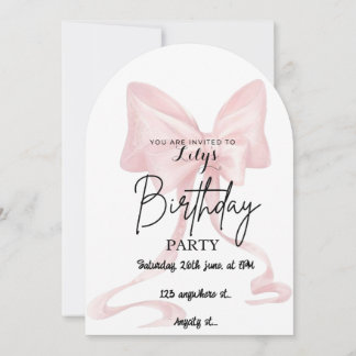Carte d'invitation à s'incliner