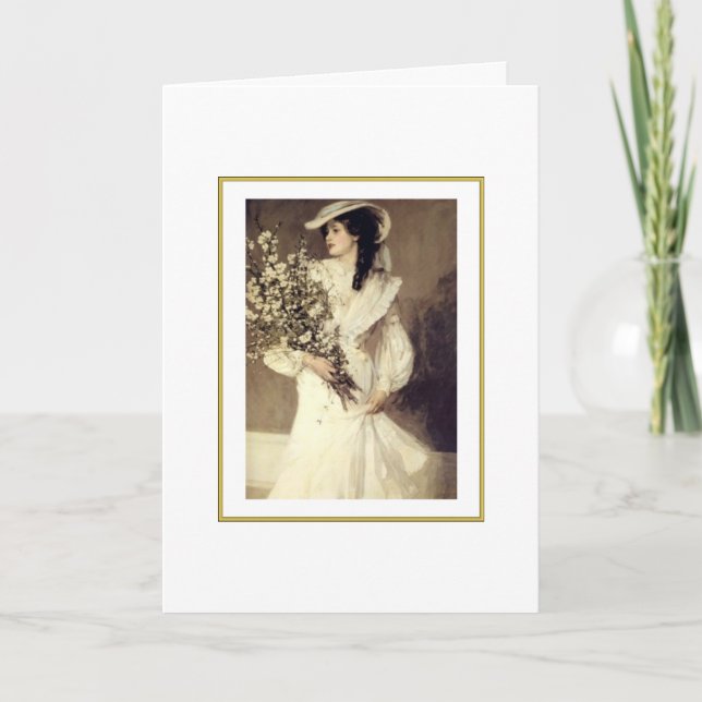 Carte d'invitation à une fête de mariage (Devant)