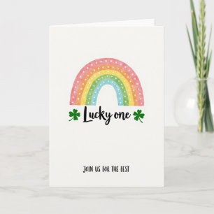 Carte d'invitation au Lucky One Fest