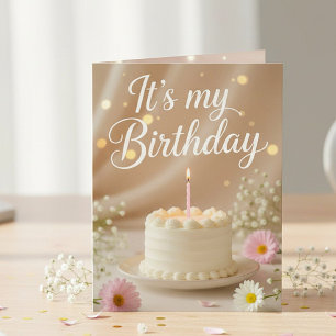 Carte d'invitation d'anniversaire charmante pour t