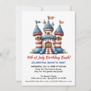 Carte d'invitation d'anniversaire pour une maison