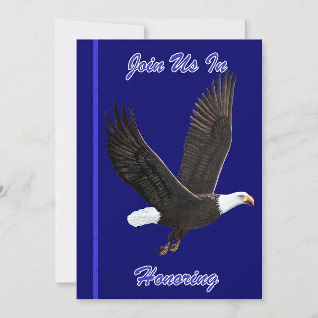 Carte d'invitation de la Force aérienne - Brigadie (Devant)