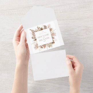 Carte d'invitation de mariage