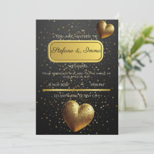 carte d'invitation de mariage