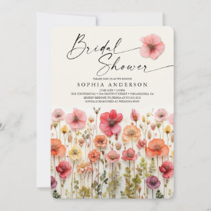 Carte d'invitation de mariage Love In Bloom