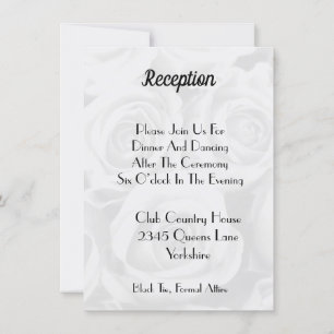 Carte d'invitation de mariage moderne simple