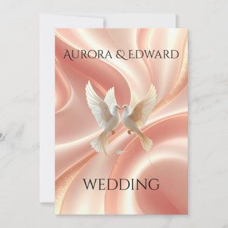 Carte d'invitation de mariage photo élégante – Mod