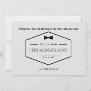 Carte d'invitation de mariage pour proposition de