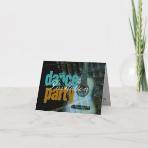 Carte d'invitation du Dance Music Party