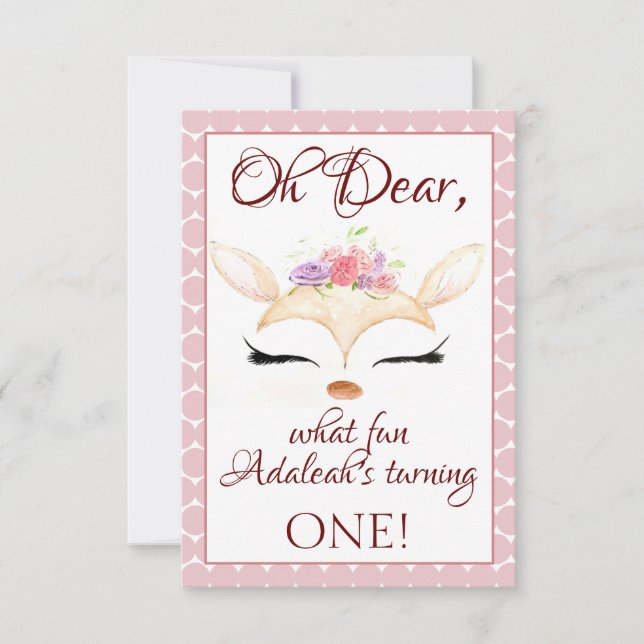 carte d'invitation en'Dear'ing (Devant)