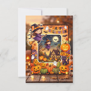 Carte d'invitation Halloween vierge 2026 #1
