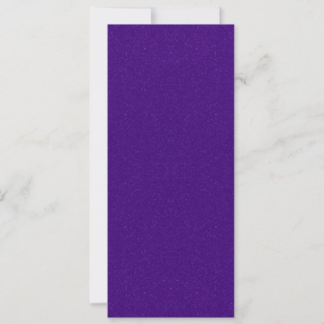 Carte d'invitation haute en deux tons violet – Per (Devant)
