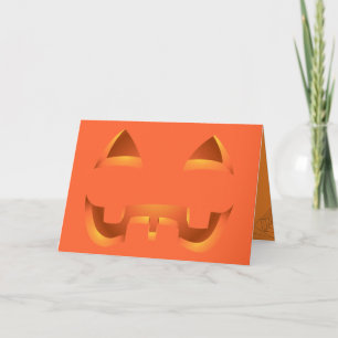 Carte d'invitation Jack-o-lantern Party Halloween