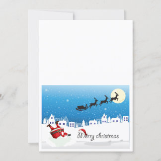 carte d'invitation joyeux noël