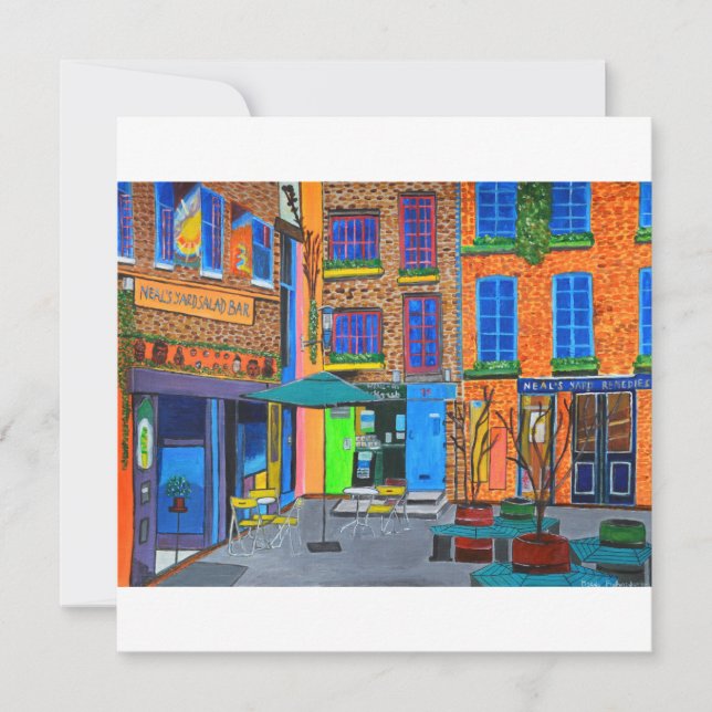 carte d'invitation London Roseberry  (Devant)