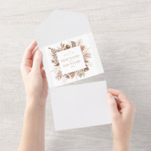 Carte d'invitation mariage