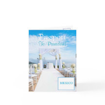 Carte d'invitation passeport|5,6 po x 4