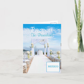 Carte d'invitation passeport|5,6 po x 4