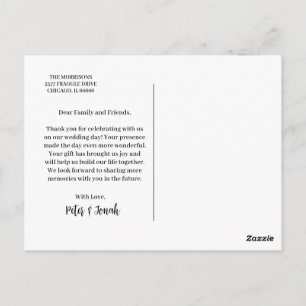 carte d'invitation pour famille et amis