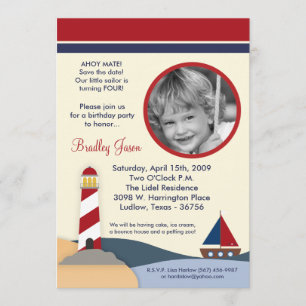 Carte d'invitation pour fête d'anniversaire de bat