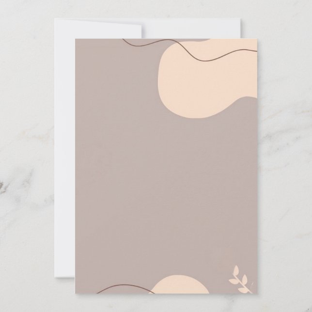 Carte d'invitation pour la Journée de l'amitié (Dos)