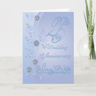 Carte d'invitation pour les 25 ans de mariage