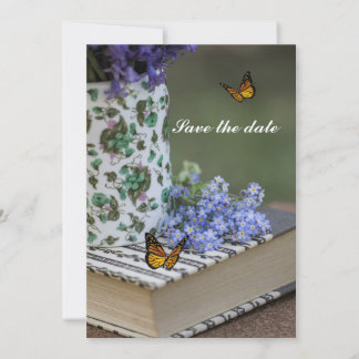 Carte d'invitation pour réserver la date