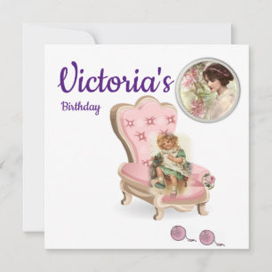 Carte d'invitation pour un premier anniversaire Wi