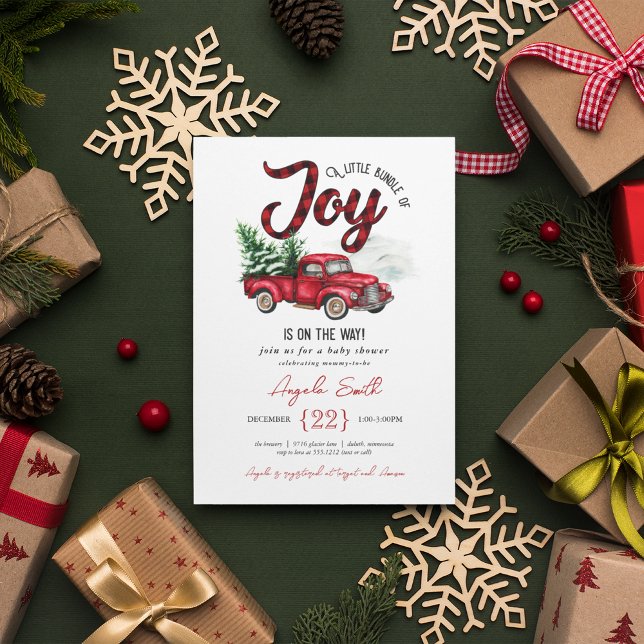 Carte d'invitation pour une Baby Shower "Paquet de (Créateur téléchargé)