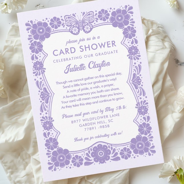 Carte d'invitation pour une douche de cartes de re (Créateur téléchargé)