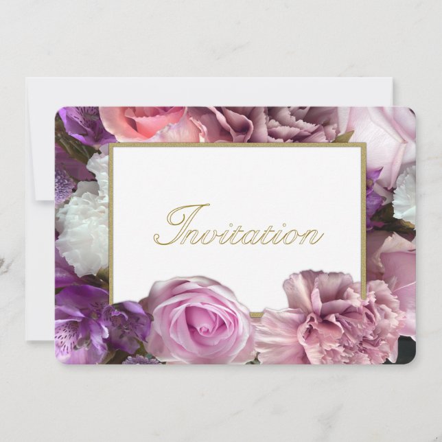 Carte d'invitation pour une fête d'anniversaire su (Devant)
