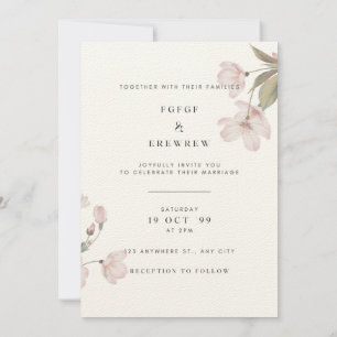 carte d'invitation recto verso