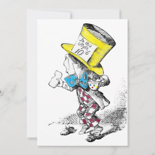 Carte d'invitation Tea Party